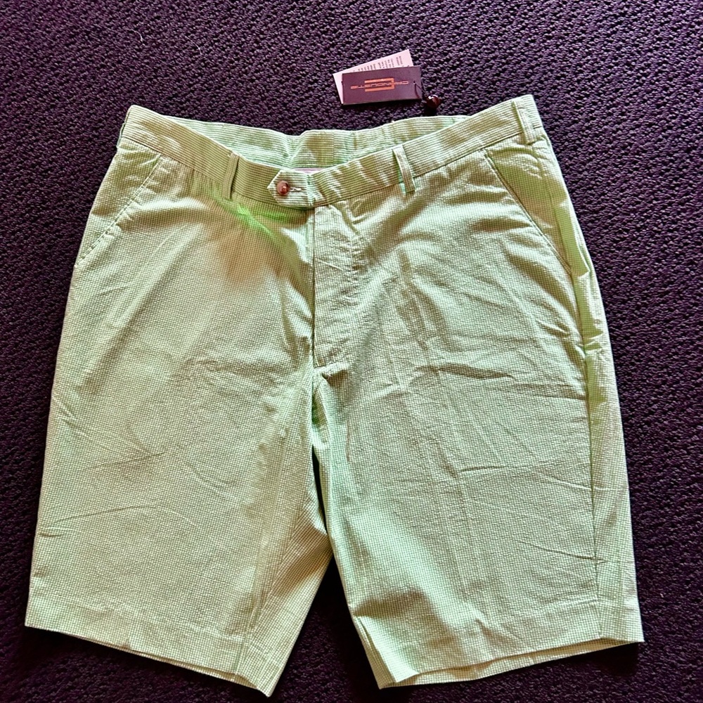Men's Carnoustie  Green Shorts